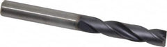 Kennametal - 5/16" 180° Spiral Flute Solid Carbide Screw Machine Drill Bit - Exact Tool & Supply