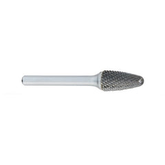 ‎SG-1 -6mm × 16mm LOC × 6mm Shank × 50mm OAL Pointed Tree Carbide Medium Tough Cut Burr - Exact Tool & Supply