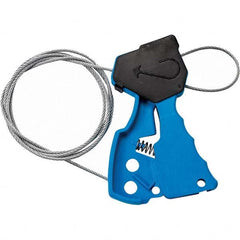 Brady - Cable Lockouts Cable Length (Feet): 6 Number of Lockout Points: 1 - Exact Tool & Supply