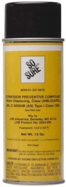 Ability One - Rust Removers & Corrosion Inhibitors; Type: Corrosion Inhibitor ; Container Size Range: 32 oz. - Exact Tool & Supply