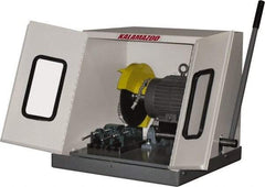 Kalamazoo - 10" Blade Diam, 5/8" Arbor Hole, Straight Chop & Cutoff Saw - 3,450 RPM, 2 hp, 220/440 Volts, 3 Phase - Exact Tool & Supply