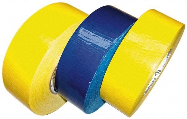 Ability One - 2" x 60 Yds Yellow Duct Tape - 9 mil, Rubber Adhesive - Exact Tool & Supply