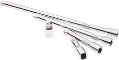 SK - 1/2" Drive Socket Extension Set - 5 Pieces, Includes 2, 3, 5, 10, 15" Lengths - Exact Tool & Supply
