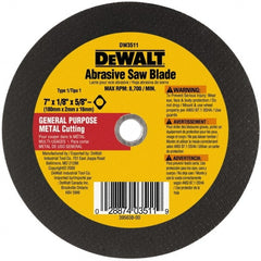 DeWALT - Cutoff Wheel - - Exact Tool & Supply