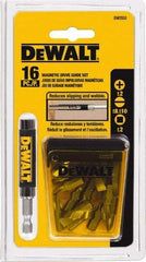 DeWALT - 10 Piece, Screwdriver Power Bit Set - #2 Phillips - Exact Tool & Supply