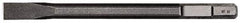 DeWALT - 1" Head Width, 18" OAL, 3/4" Shank Diam, Cold Chisel - Hex Drive, Hex Shank, Steel - Exact Tool & Supply