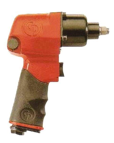 Chicago Pneumatic - 3/8" Drive, 6,800 RPM, 180 Ft/Lb Torque Impact Wrench - Pistol Grip Handle, 1,800 IPM, 14 CFM, 90 psi, 1/4" NPT Inlet - Exact Tool & Supply