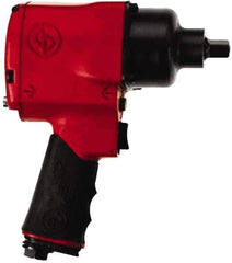 Chicago Pneumatic - 1/2" Drive, 6,400 RPM, 525 Ft/Lb Torque Impact Wrench - Pistol Grip Handle, 1,320 IPM, 25 CFM, 90 psi, 1/4" NPT Inlet - Exact Tool & Supply