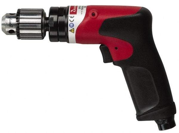 Chicago Pneumatic - Air Drills Chuck Size: 3/8 Chuck Type: Keyed - Exact Tool & Supply