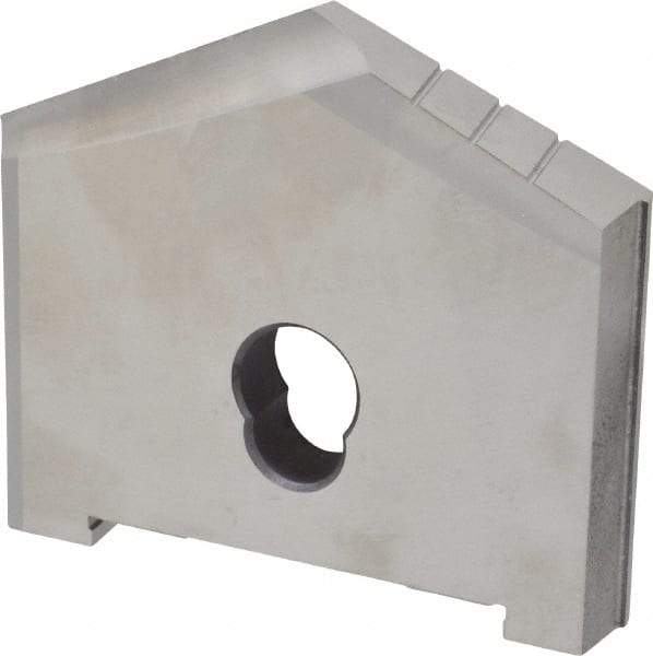 Allied Machine and Engineering - 3" Diam x 7/16" Thick, Seat Code E, 130° Included Angle Spade Drill Insert - Uncoated Powdered Metal, Powdered Metal, Series E - Exact Tool & Supply
