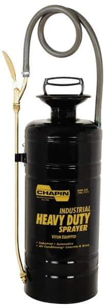 Chapin - 3 Gal Garden Hand Sprayer - Reinforced Hose, Polyethylene Tank, For Industrial Applications - Exact Tool & Supply