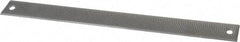 PFERD - 14" Long, Second Cut, Flat American-Pattern File - Curved Cut, 0.38" Overall Thickness, Flexible - Exact Tool & Supply