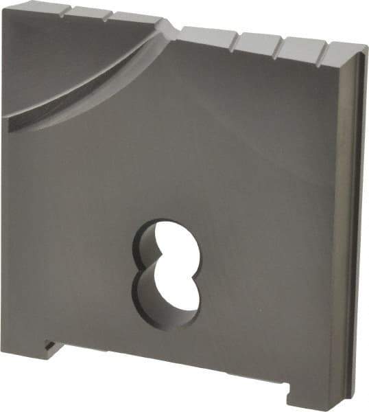 Allied Machine and Engineering - 2-1/2" Diam x 3/8" Thick, Seat Code D, Flat Bottom Spade Drill Insert - Uncoated Powdered Metal, Powdered Metal, Series D - Exact Tool & Supply