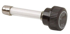 Cooper Bussmann - 300 VAC, 3 Amp, Fast-Acting Size Rejecting/NonRejecting Fuse - Fuse Holder Mount, 2-1/4" OAL, 10 at AC kA Rating, 15.9mm Diam - Exact Tool & Supply