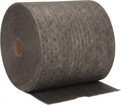 Brady SPC Sorbents - 17 Gal Capacity per Package, Universal Roll - 150' Long x 15" Wide, Polypropylene - Exact Tool & Supply