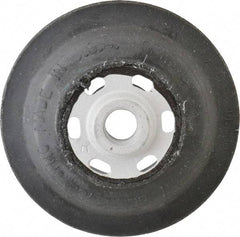 Made in USA - 4-1/2" Diam Disc Backing Smooth Backing Pad - 5/8" Shank Diam, Medium Density, 11,000 RPM - Exact Tool & Supply