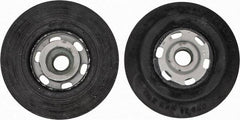 Made in USA - 4" Diam Disc Backing Smooth Backing Pad - Medium Density, 12,000 RPM - Exact Tool & Supply