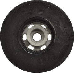 Made in USA - 5" Diam Disc Backing Smooth Backing Pad - Medium Density, 10,000 RPM - Exact Tool & Supply
