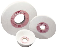 Grier Abrasives - 8" Diam x 1-1/4" Hole x 1" Thick, J Hardness, 46 Grit Surface Grinding Wheel - Exact Tool & Supply