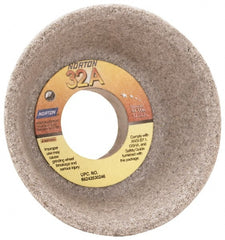 Grier Abrasives - 4 Inch Diameter x 1-1/4 Inch Hole x 1-1/2 Inch Thick, 60 Grit Tool and Cutter Grinding Wheel - Exact Tool & Supply
