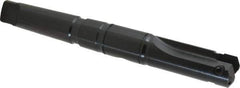 Allied Machine and Engineering - Series B, 1-1/4 to 1-3/4" Diam, 4MT Taper Shank, Straight Flute Spade Drill - 3-1/2" Max Depth, 6-1/32" Body Length, 10-1/16" OAL, Short Length, Through Coolant - Exact Tool & Supply