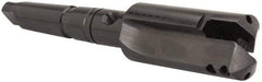 Allied Machine and Engineering - Series D, 2 to 2-7/8" Diam, 4MT Taper Shank, Straight Flute Spade Drill - 4-1/2" Max Depth, 7-7/16" Body Length, 11-1/16" OAL, Short Length, Through Coolant - Exact Tool & Supply