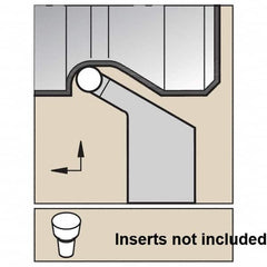 Kennametal - Indexable Grooving Toolholder - Exact Tool & Supply