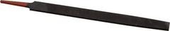 Simonds File - 8" Long, Bastard Cut, Mill American-Pattern File - Single Cut, 9/64" Overall Thickness, Tang - Exact Tool & Supply