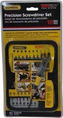 General - 17 Piece Bit Screwdriver - Exact Tool & Supply