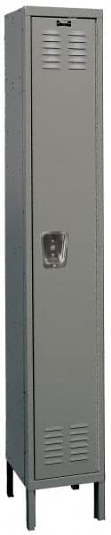 Hallowell - 1 Door, 1 Tier, Premium Wardrobe Lockers - Exact Tool & Supply