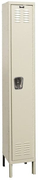 Hallowell - 1 Door, 1 Tier, Premium Wardrobe Lockers - Exact Tool & Supply