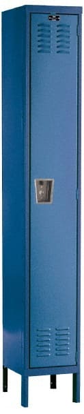 Hallowell - 1 Door, 1 Tier, Premium Wardrobe Lockers - Exact Tool & Supply