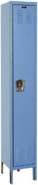 Hallowell - 1 Door, 1 Tier, Premium Wardrobe Lockers - Exact Tool & Supply