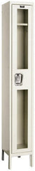 Hallowell - 1 Door, 1 Tier, Safety-View Wardrobe Lockers - Exact Tool & Supply