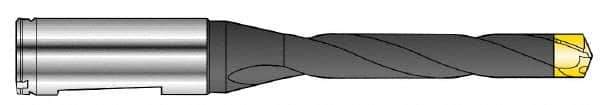 Seco - 13 to 13.99mm Diam, 3xD, 40mm Max Depth, 16mm Shank Diam, 48.8mm Flute, 116.8mm OAL, Replaceable Tip Drill - SD100 Insert, SD103 Toolholder, Series SD103 - Exact Tool & Supply