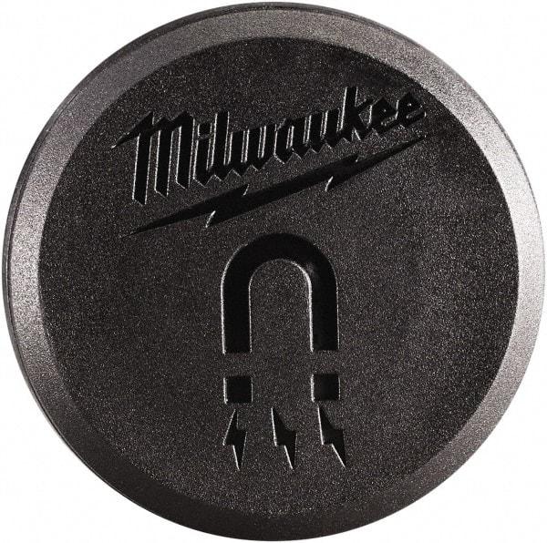 Milwaukee Tool - 1-3/4" Long x 1-3/4" Wide, Task & Machine Light Magnet - For Use with LED Stick Lights - Exact Tool & Supply