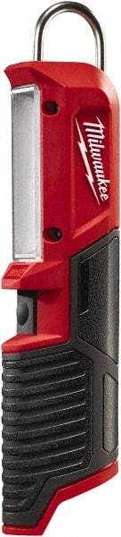 Milwaukee Tool - 12 Volt, Cordless, LED Portable Handheld Work Light - 1 Head, 220 Lumens, 9-1/4" Long - Exact Tool & Supply