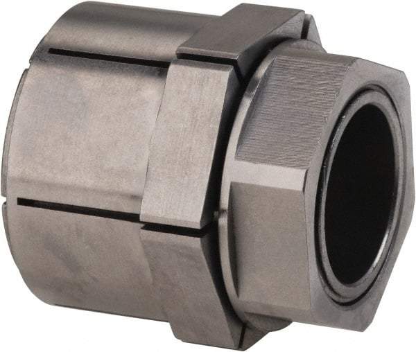 Fenner Drives - 1" Bore, 7/8" Collar, 9,336 psi on Hub, 16,388 psi on Shaft, 255 Ft./Lb. Max Torque, Shaft Mount - 1-3/4" Outside Diam, 1-7/8" OAL, 6,110 Lbs. Max Transmissible Thrust - Exact Tool & Supply