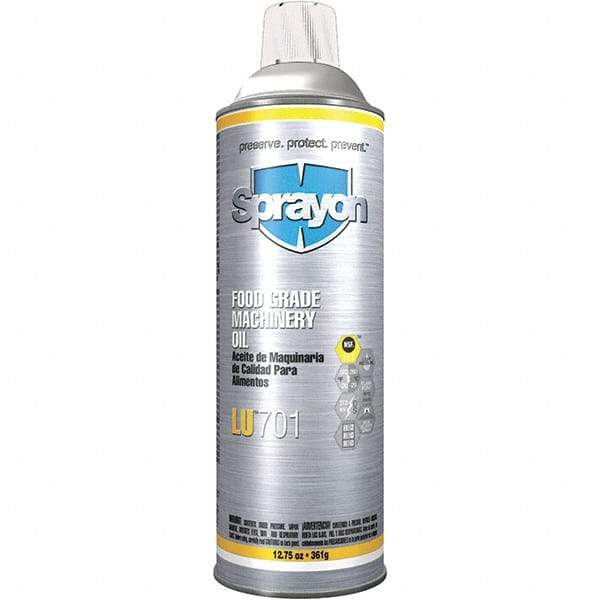 Sprayon - 13.25 oz Aerosol Mineral Multi-Purpose Oil - -40 to 232°F, ISO N/A, Food Grade - Exact Tool & Supply