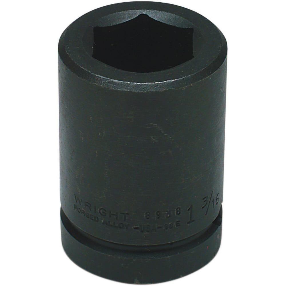 Wright Tool & Forge - Impact Sockets; Drive Size: 1 ; Size (Inch): 3-1/2 ; Type: Deep ; Style: Impact Socket ; Style: Impact Socket ; Style: Impact Socket - Exact Tool & Supply