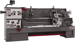 Jet - 26" Swing, 80" Between Centers, 230 Volt, Triple Phase Engine Lathe - 6MT Taper, 10 hp, 40 to 1,800 RPM, 4-1/8" Bore Diam, 43" Deep x 57" High x 136" Long - Exact Tool & Supply