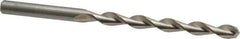 Chicago-Latrobe - Letter C 135° High Speed Steel Jobber Drill - Bright Finish, Right Hand Cut, Parabolic Flute, Straight Shank, 4" OAL, Split Point - Exact Tool & Supply