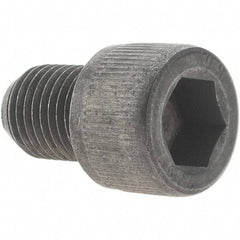 Value Collection - 3/8-24 UNF Hex Socket Drive, Socket Cap Screw - Alloy Steel, Black Oxide Finish, Fully Threaded, 1/2" Length Under Head - Exact Tool & Supply