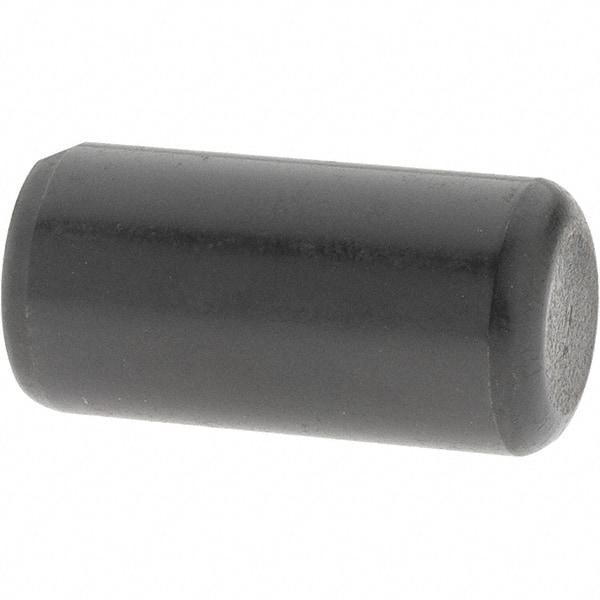 Value Collection - 1/2" Diam x 1" Pin Length Grade 8 Alloy Steel Standard Dowel Pin - Bright Finish, C 47-58 & C 60 (Surface) Hardness, 29,450 Lb (Single Shear), 58,900 Lb (Double Shear) Breaking Strength, 1 Beveled & 1 Rounded End - Exact Tool & Supply