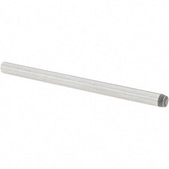 Value Collection - 1/8" Diam x 2" Pin Length Grade 8 Alloy Steel Standard Dowel Pin - C 50-58 Hardness, 3,200 Lb Breaking Strength, 1 Beveled & 1 Rounded End - Exact Tool & Supply