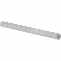 Value Collection - 1/8" Diam x 1-1/2" Pin Length Grade 8 Alloy Steel Standard Dowel Pin - C 50-58 Hardness, 3,200 Lb Breaking Strength, 1 Beveled & 1 Rounded End - Exact Tool & Supply