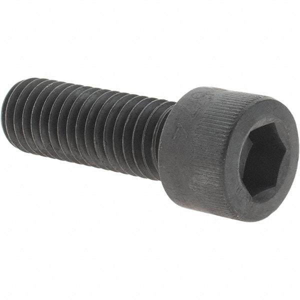 Value Collection - 1/2-13 UNC Hex Socket Drive, Socket Cap Screw - Alloy Steel, Black Oxide Finish, Fully Threaded, 1-1/2" Length Under Head - Exact Tool & Supply