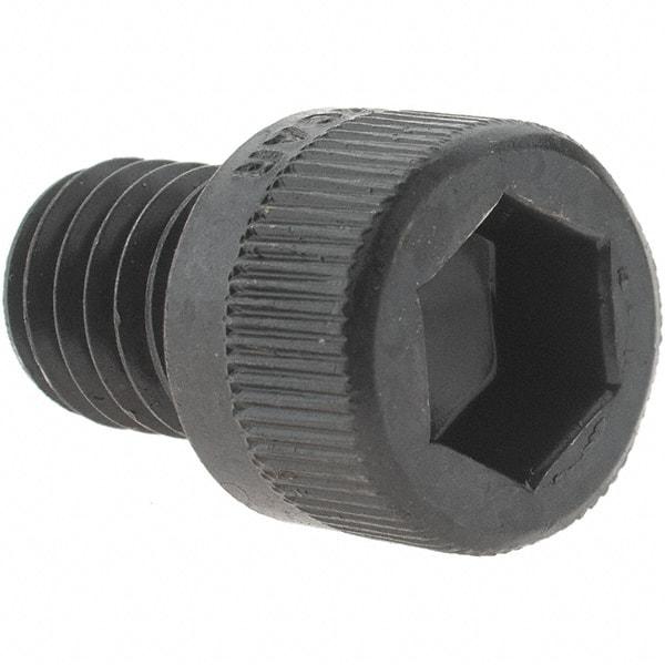 Value Collection - 3/8-16 UNC Hex Socket Drive, Socket Cap Screw - Alloy Steel, Black Oxide Finish, Fully Threaded, 1/2" Length Under Head - Exact Tool & Supply
