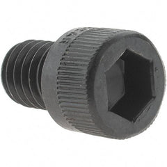 Value Collection - 3/8-16 UNC Hex Socket Drive, Socket Cap Screw - Alloy Steel, Black Oxide Finish, Fully Threaded, 1/2" Length Under Head - Exact Tool & Supply