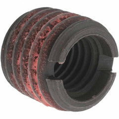 Value Collection - 1/2-13 Internal, 3/4-10 External, UNC, 0.656" Insert Length, Thread Locking Repair Inserts - Carbon Steel, Bright Finish, Use Tool 500-7 - Exact Tool & Supply
